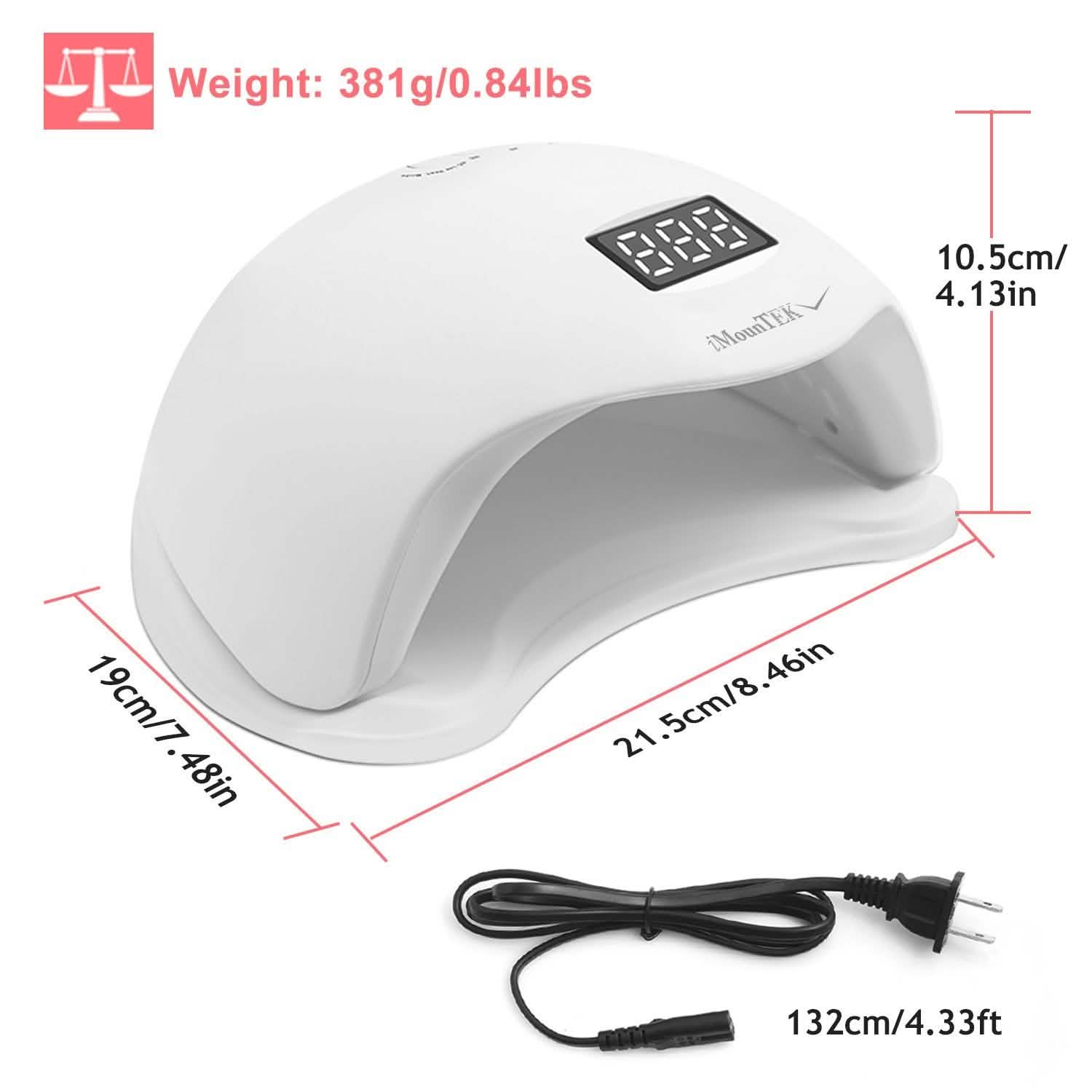 48W UV LED Nail Lamp Gel Polish Nail Dryer DailySale