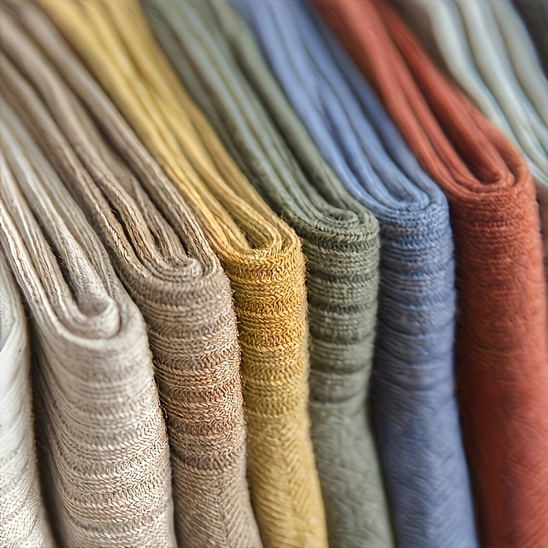 10-Pack: Soft Comfortable Tube Socks – Solid Colors, All-Season DailySale