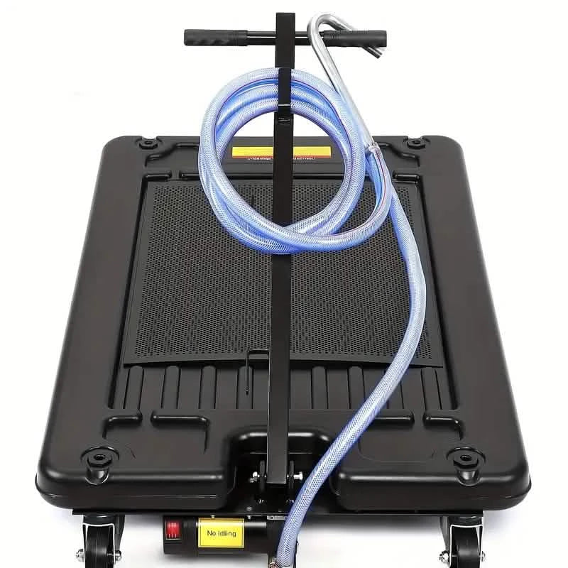 17 Gallon Low Profile Oil Drain with Electric Pump DailySale