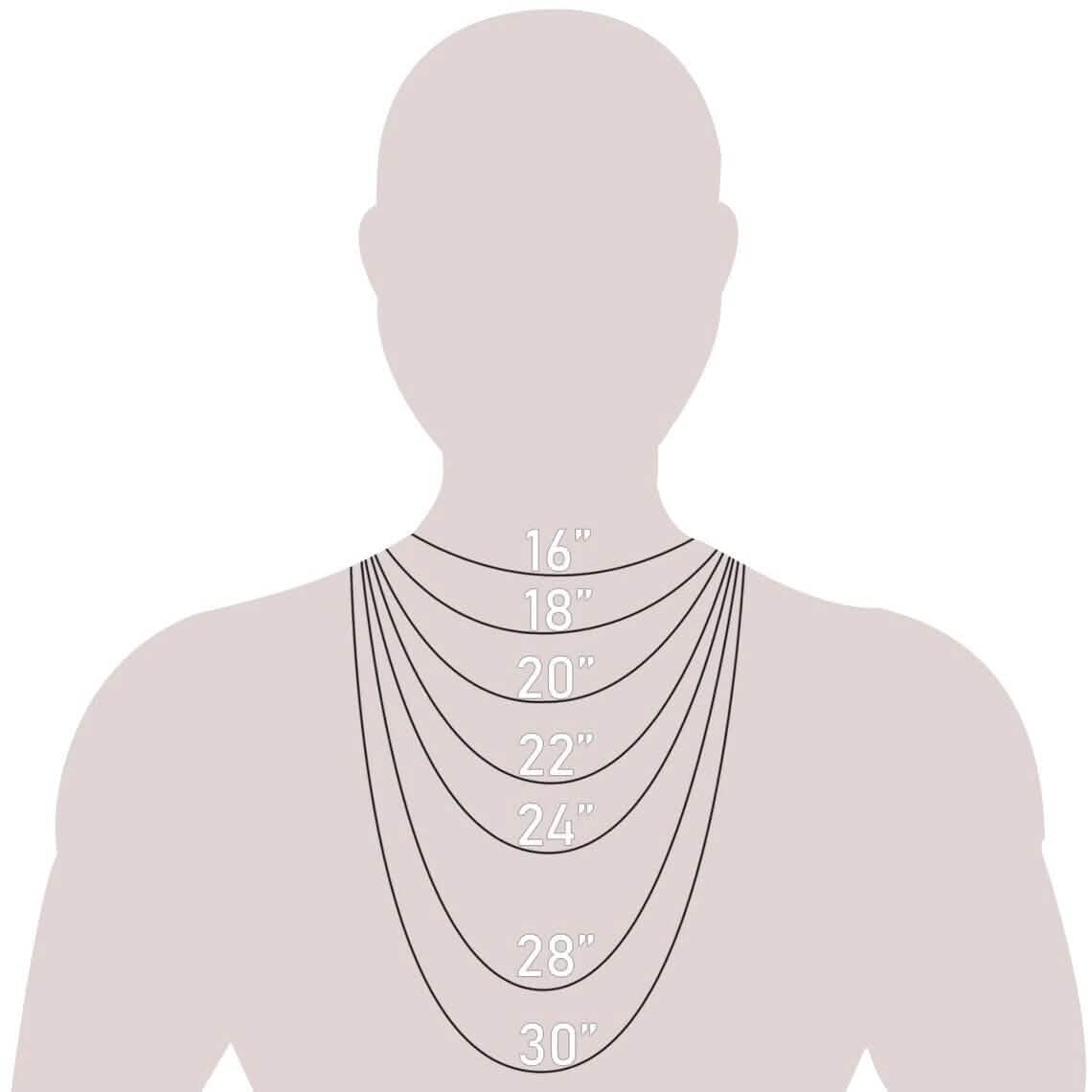 14K Yellow Gold Rope Diamond Cut Chain Necklace DailySale