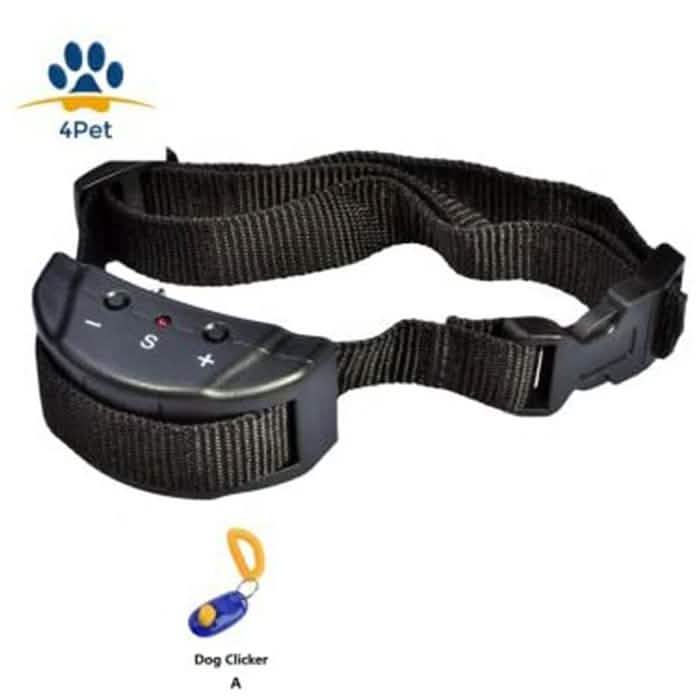 4Pet Advanced No Bark Dog Training Collar with Clicker DailySale