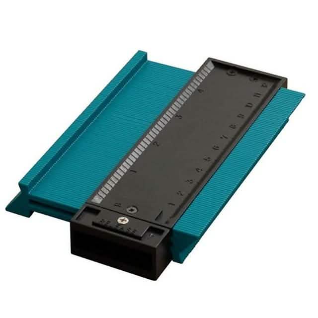 5" Contour Profile Gauge Tiling Laminate Tiles Edge Shaping Wood Measure Ruler DailySale
