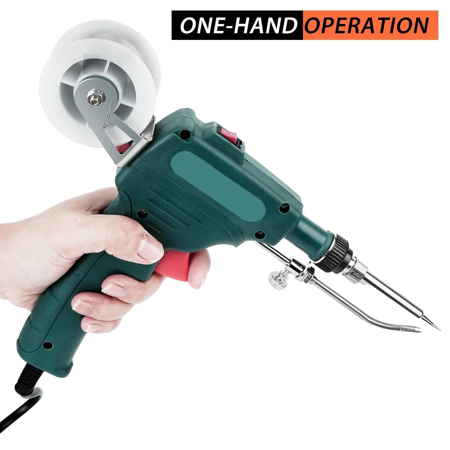 5-in-1 Automatic Hand-Held Soldering Iron Gun Kit DailySale