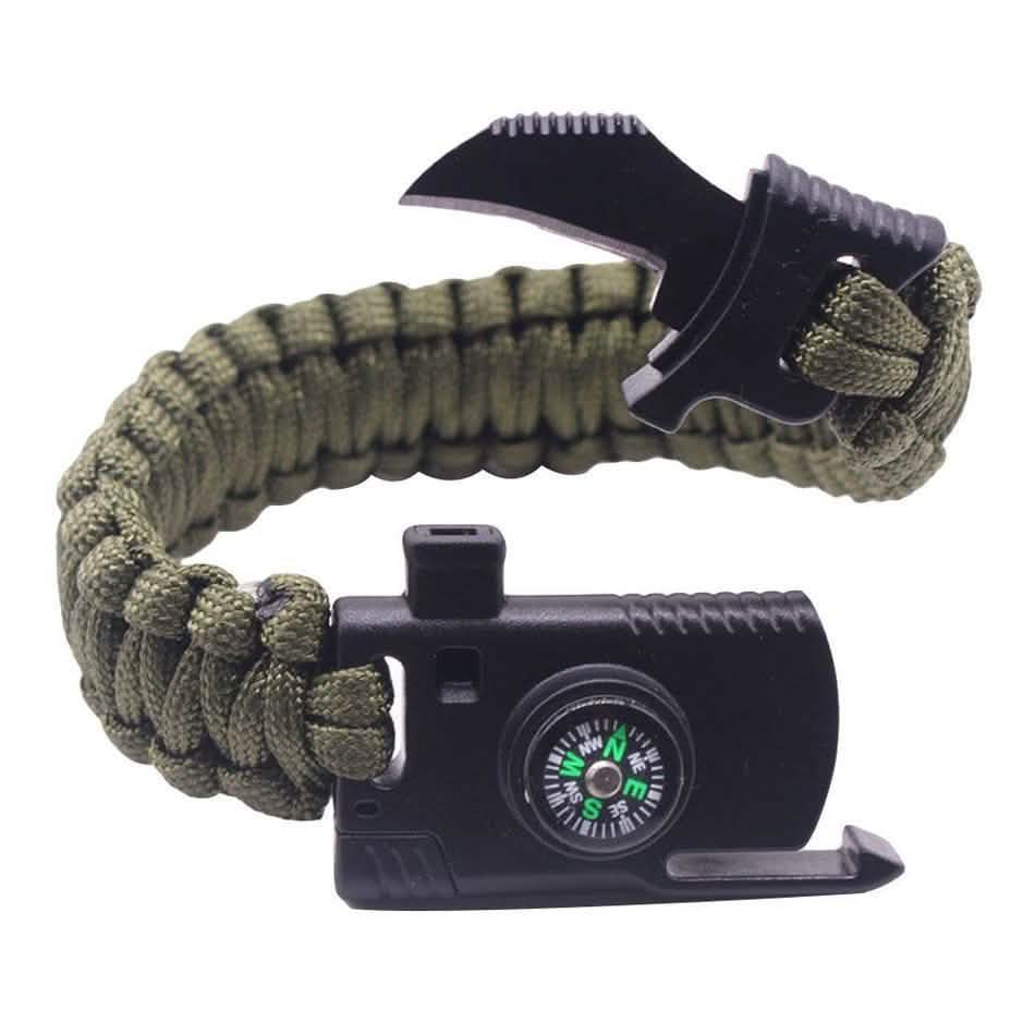 5-in-1 Multifunction Outdoor Survival Gear Escape Paracord Bracelet DailySale