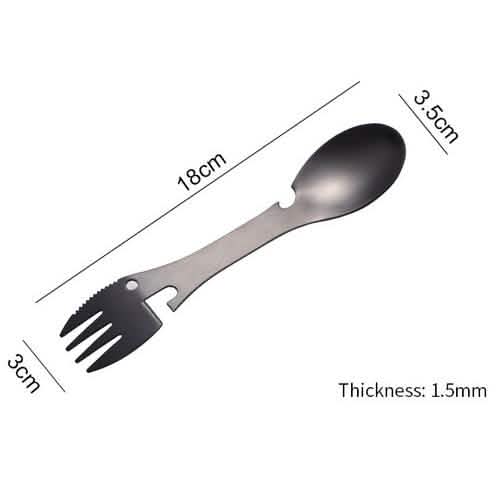 5-in-1 Multifunctional Stainless Steel Fork Knife Spoon Bottle Opener DailySale