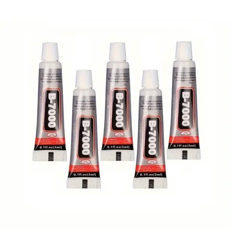5-Pack: B-7000 Adhesive Glue for Jewelry, Plastic, Metal, Glass, Ceramic DailySale