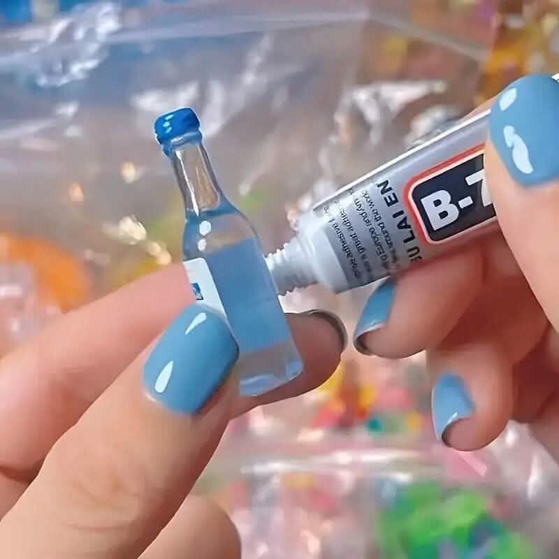 5-Pack: B-7000 Adhesive Glue for Jewelry, Plastic, Metal, Glass, Ceramic DailySale