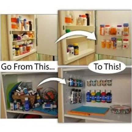 5-Pack: Cabinet Spice Wall Rack Storage DailySale