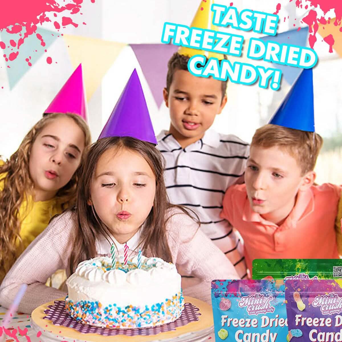 5-Pack: Freeze Dried Crunch Candy Variety Flavor DailySale