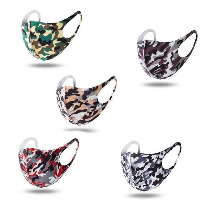 5-Pack: Fun Fabric Prints Non-Medical Reusable Face Masks DailySale