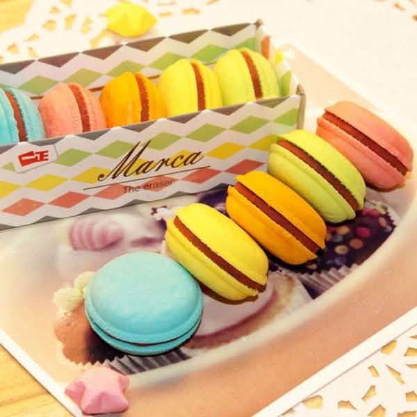 5-Pack: Macaron Erasers DailySale