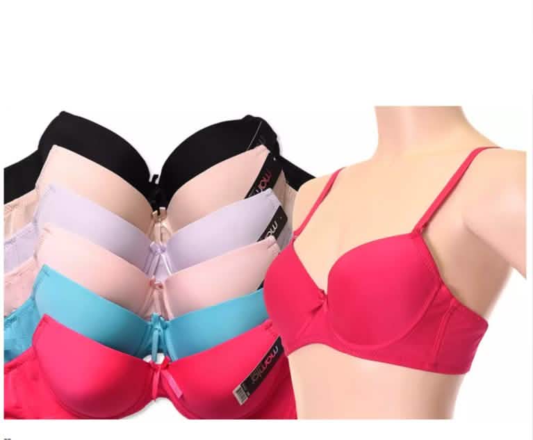 5-Pack: Mamia Women's Demi-Cup Multi-Way Bra - Size: 38C DailySale