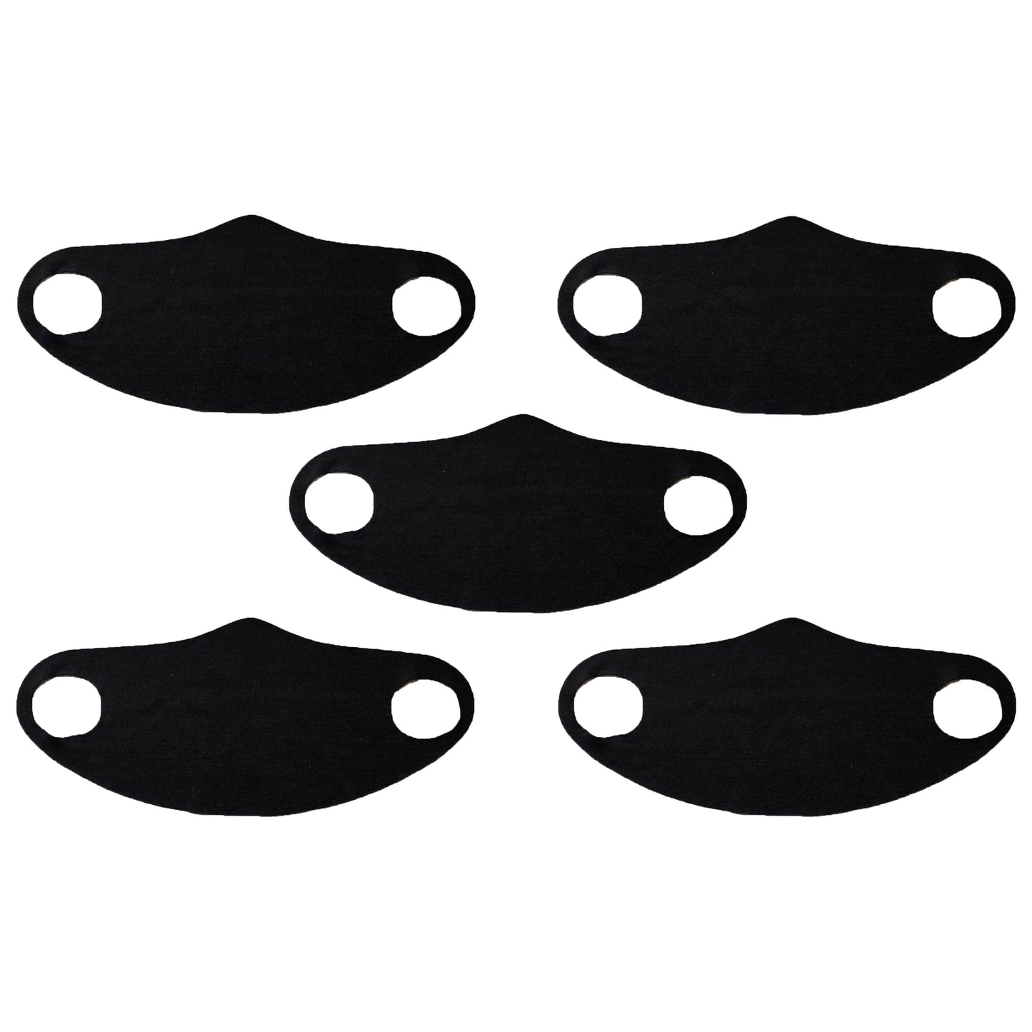 5-Pack: Men's & Women's Washable Reusable Stretch Fabric Seamless Face Mask DailySale