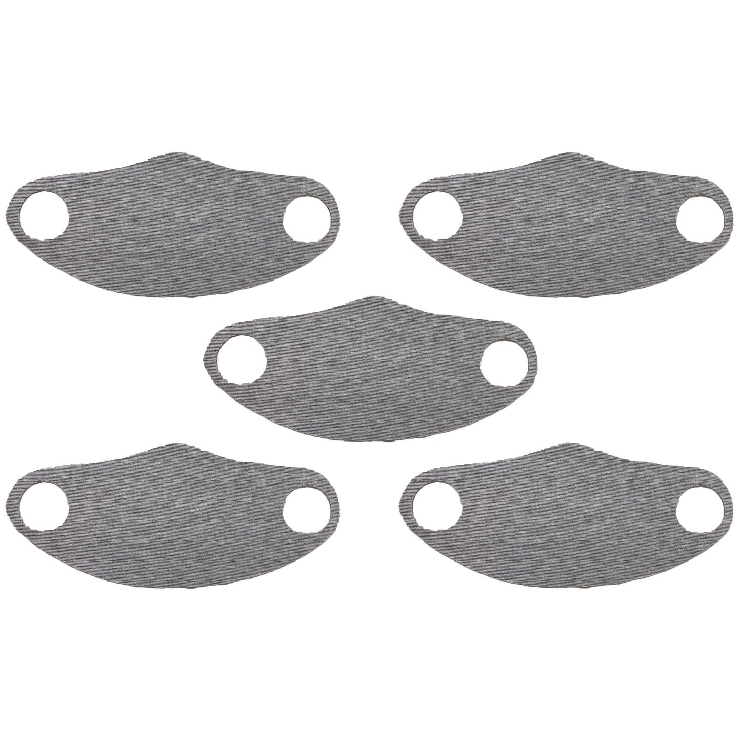 5-Pack: Men's & Women's Washable Reusable Stretch Fabric Seamless Face Mask DailySale