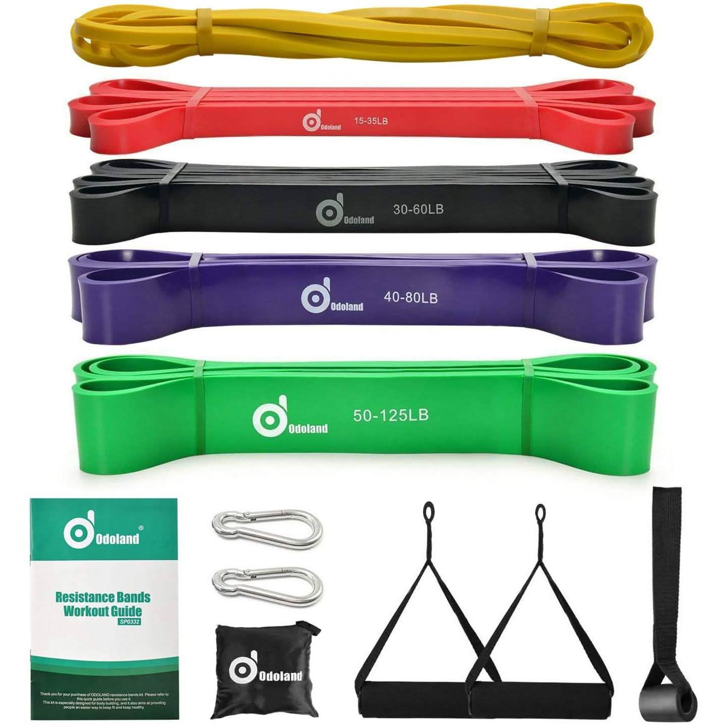 5-Pack: ODOLAND Pull-Up Resistance Loop Bands DailySale