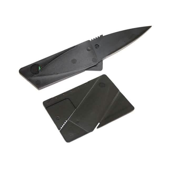 10-Pack: Outdoor Cardsharp Credit Card Safety Tool Folding Knife Sharp Blade DailySale