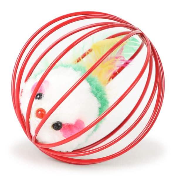 5-Pack: Pet Cat Kitten Playing Mouse Ball Cage DailySale
