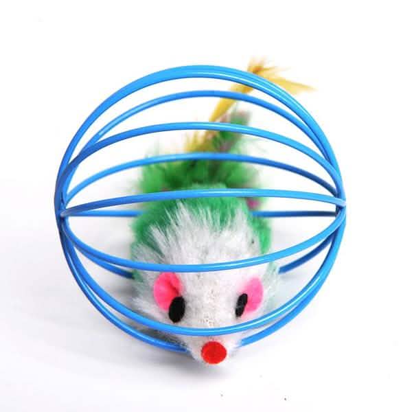 5-Pack: Pet Cat Kitten Playing Mouse Ball Cage DailySale