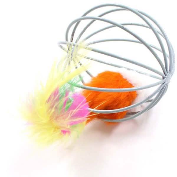 5-Pack: Pet Cat Kitten Playing Mouse Ball Cage DailySale