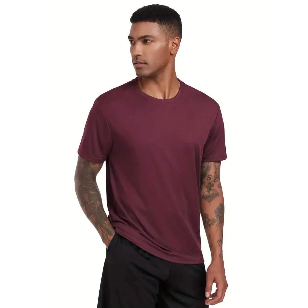 5-Pack: Quick Dry Men's T-Shirts Sport Short Sleeve DailySale