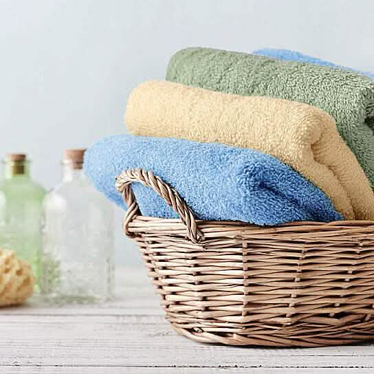 5-Pack: Super Absorbent 100% Cotton Bath Towels DailySale