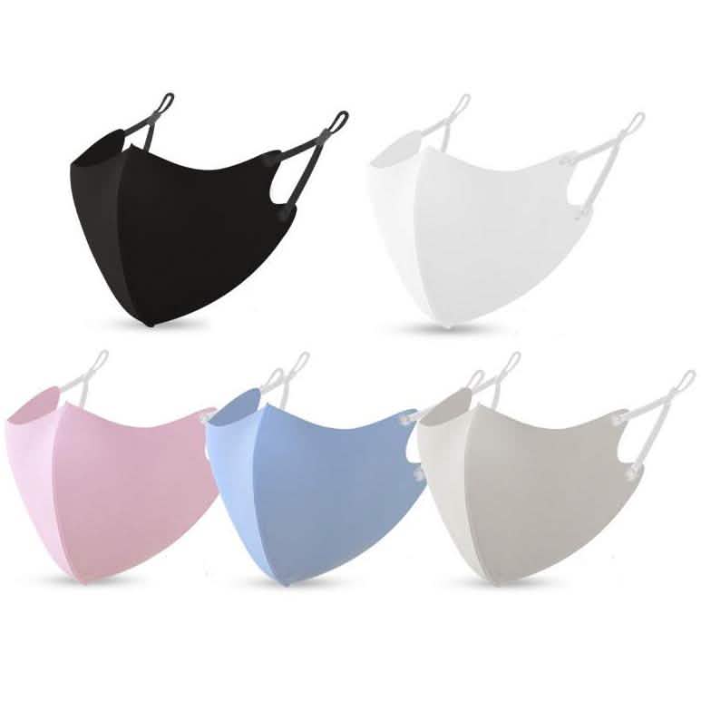 5-Pack: Washable And Reusable Fitted Face Mask DailySale