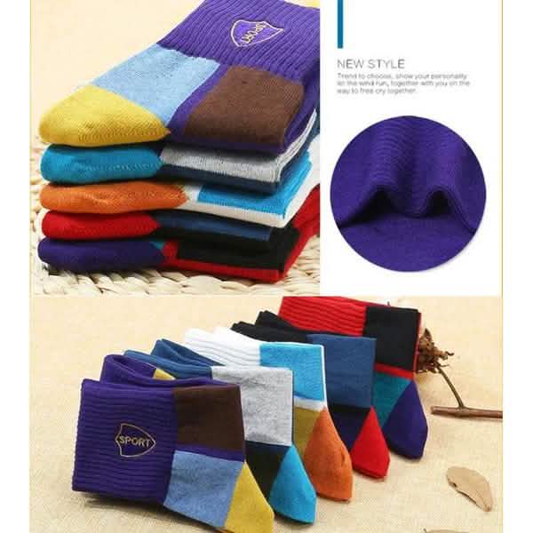 5-Pair: Men's Sports And Leisure Tube Socks DailySale