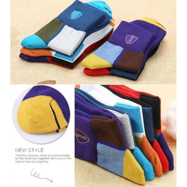 5-Pair: Men's Sports And Leisure Tube Socks DailySale