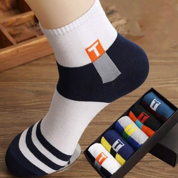 5-Pair: Men's Sports And Leisure Tube Socks DailySale
