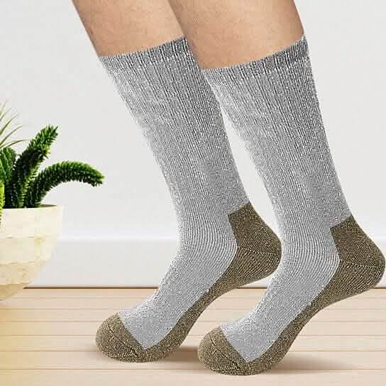 5-Pairs: Men's Warm Thick Merino Lamb Wool Socks for Winter Cold Weathers DailySale
