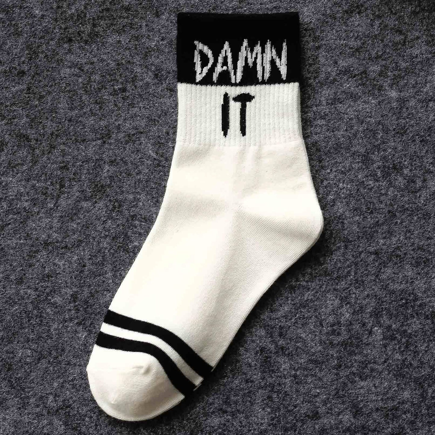 5-Pairs Unisex English Letter Street Fashion Cool Socks DailySale