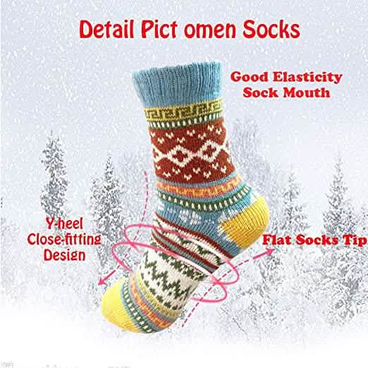 5-Pairs: Women's Winter Socks DailySale