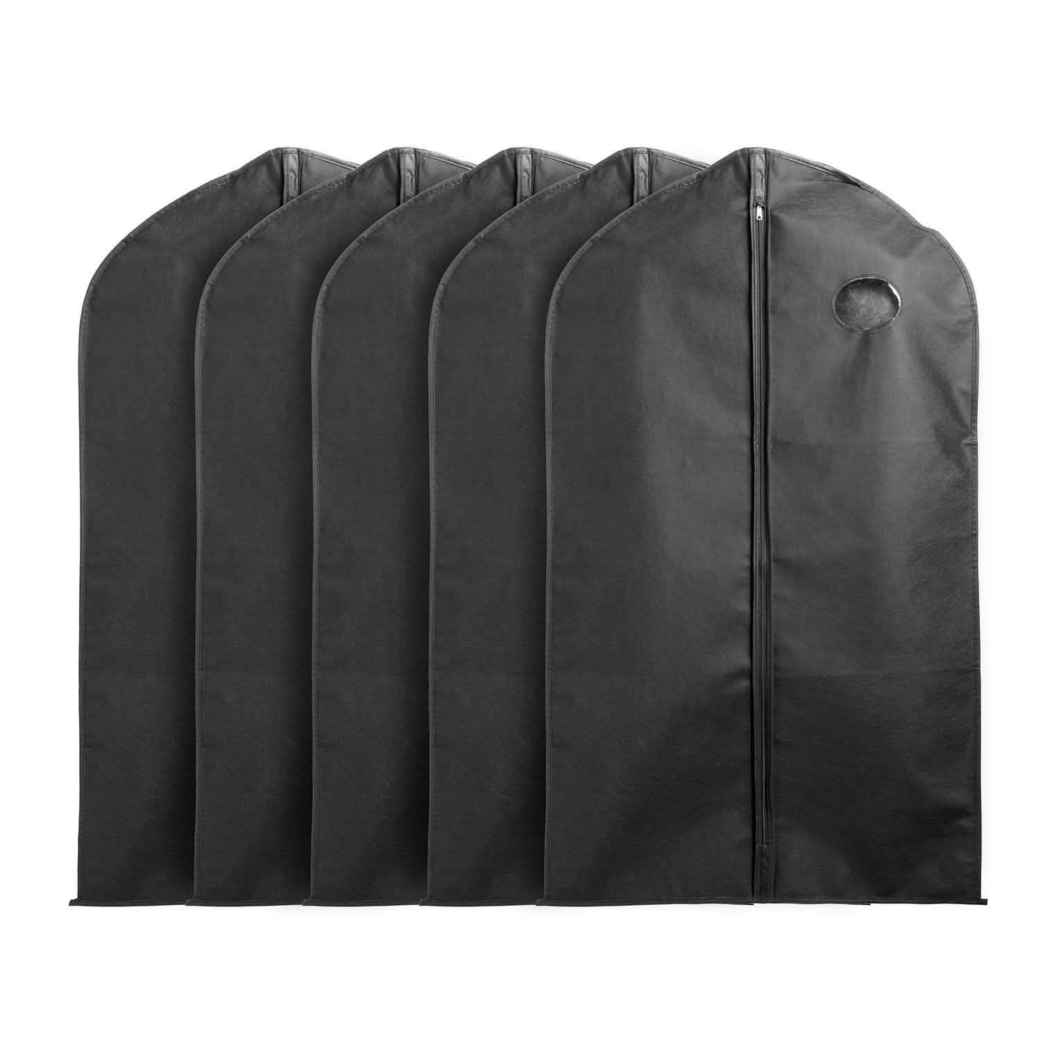 5-Piece: 39" Garment Bags Hanging Suit Bags Covers DailySale