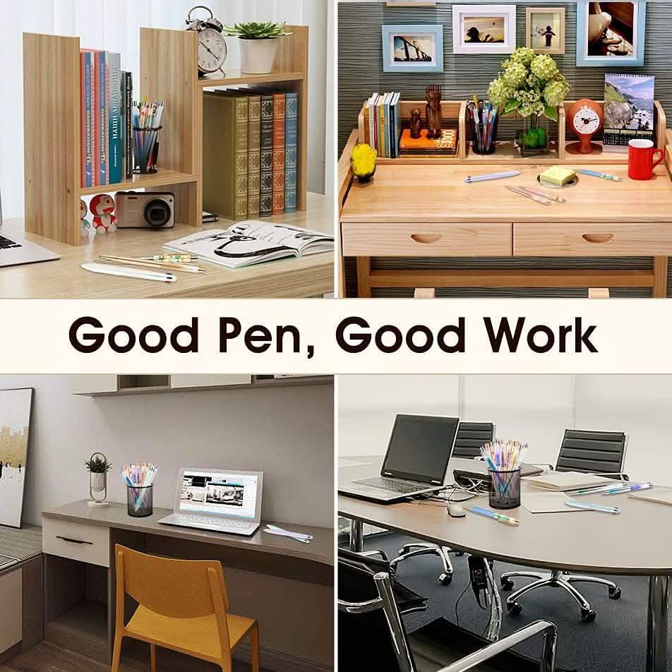 5-Piece: Bling Dynamic Liquid Ballpoint Pens DailySale