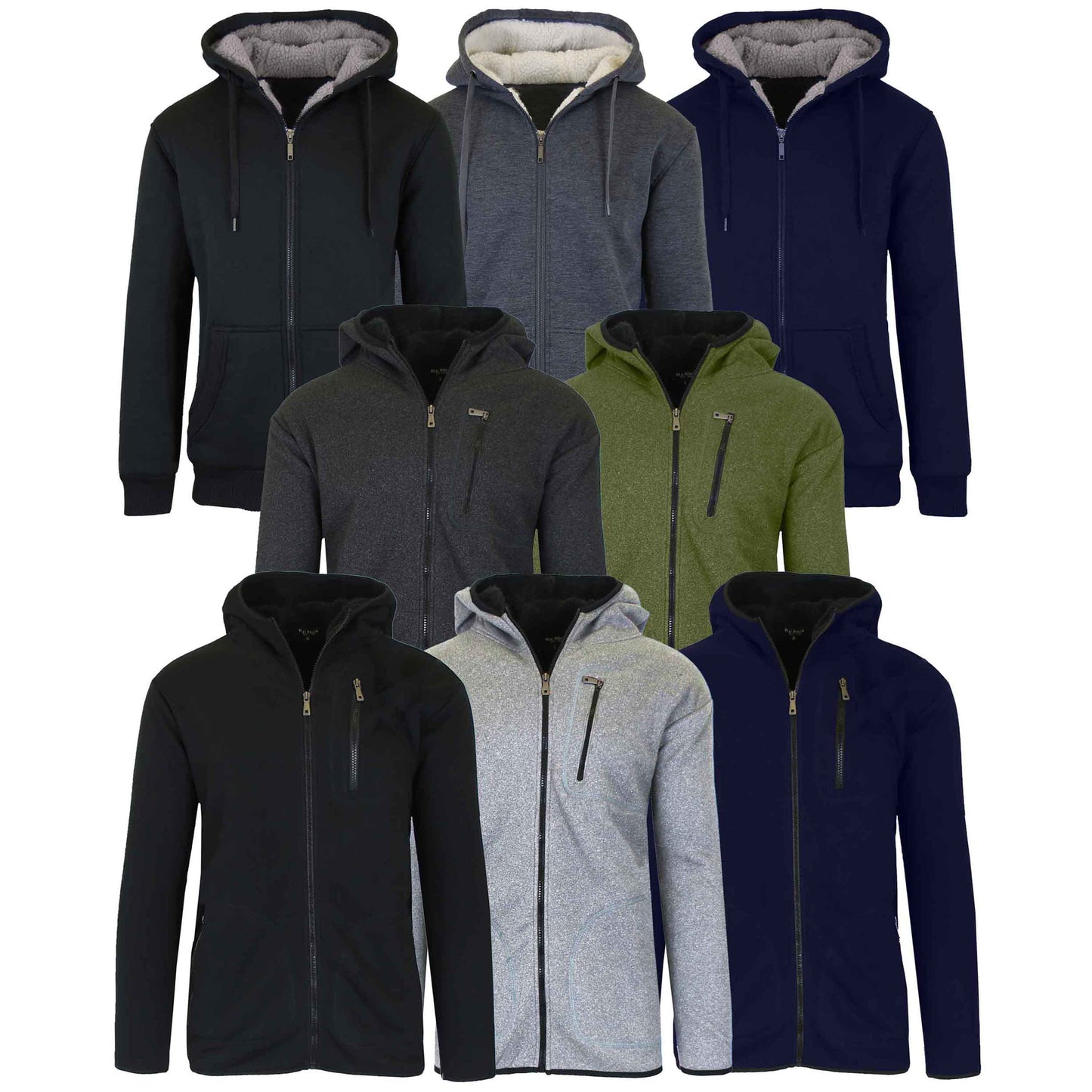 5-Piece: Men's Sherpa Winter Gift Set DailySale