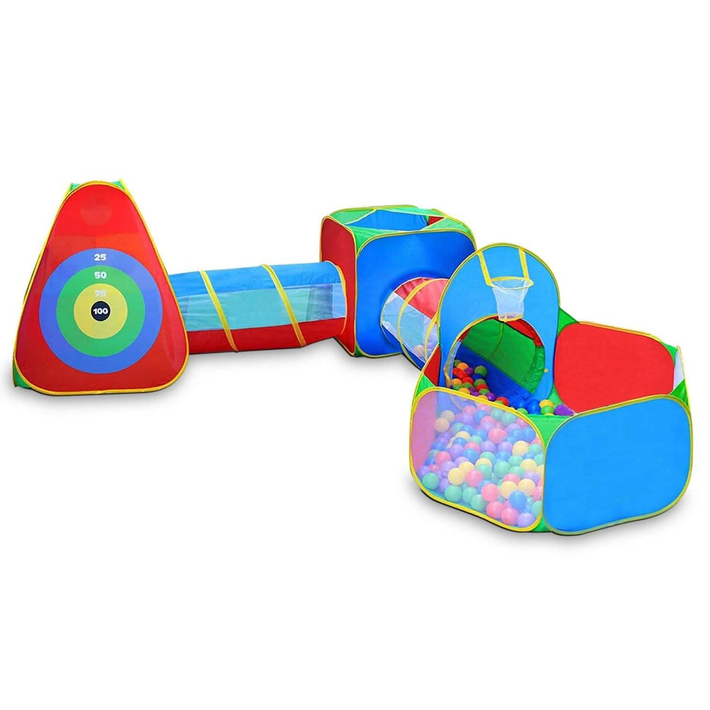 5-Piece: Pop Up Playhouse Kids Ball Pit Tents DailySale