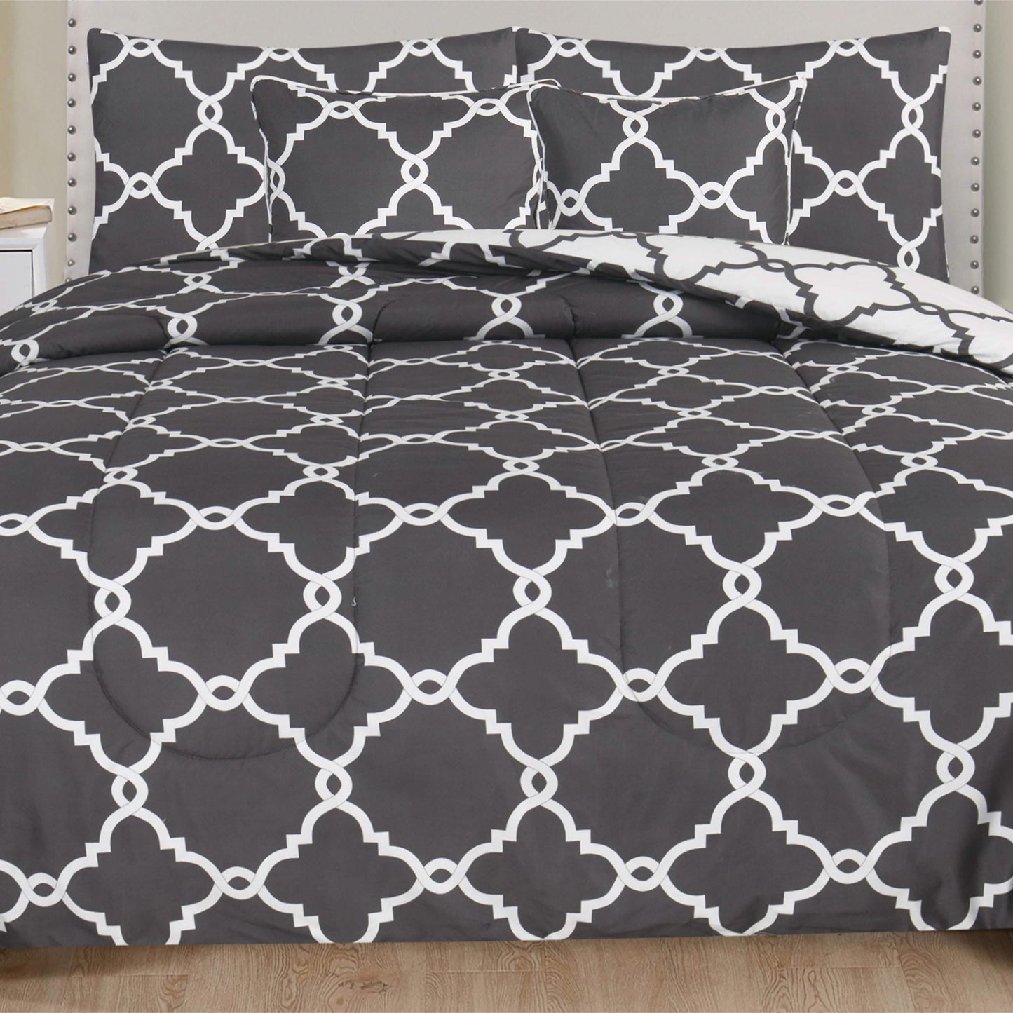 5-Piece: Reversible Comforter Set DailySale