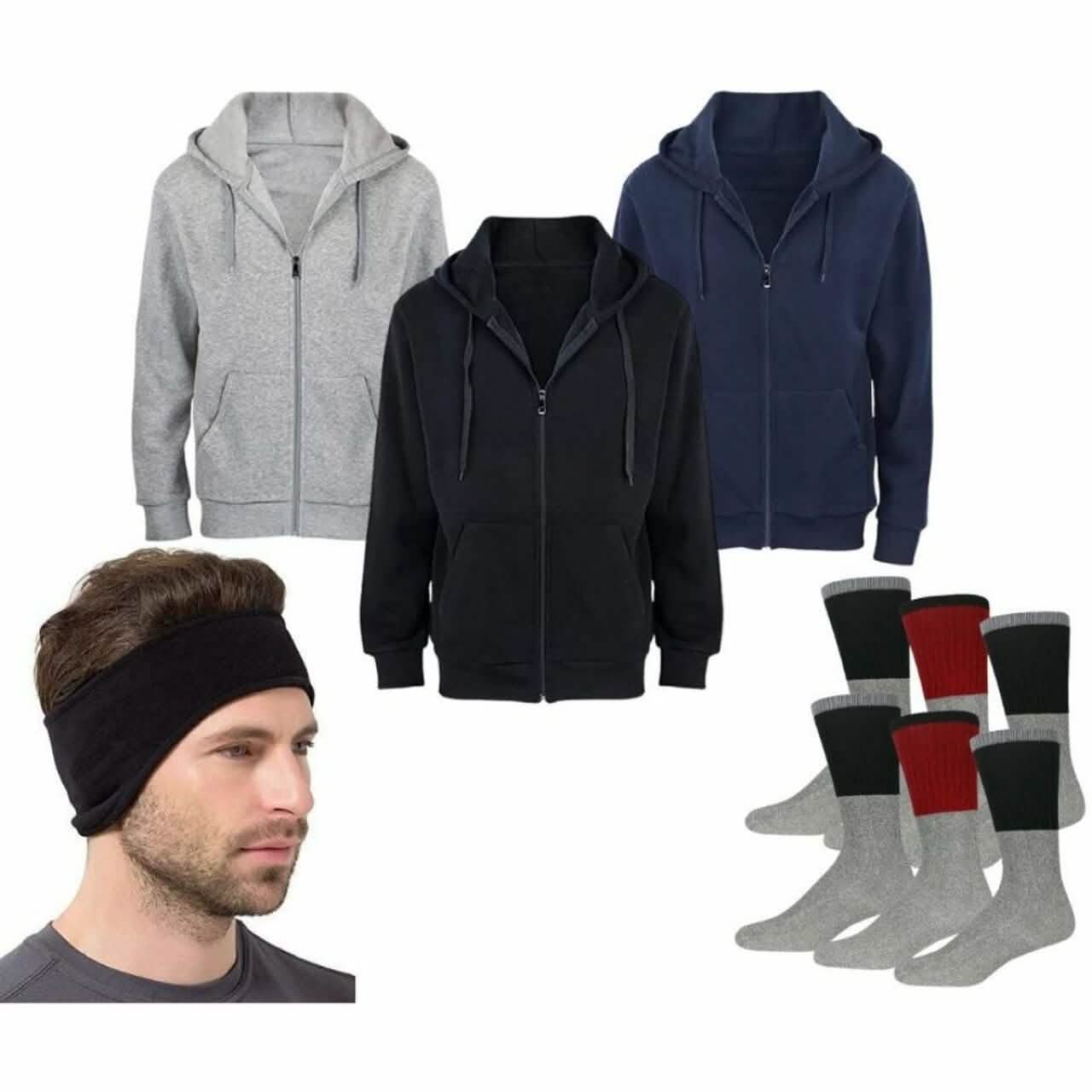 5-Piece Set: Fleece-Lined Premium Bundle Set DailySale
