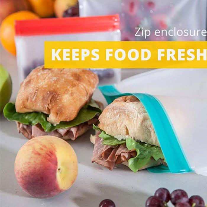 5-Piece Set: Keeper Reusable Storage Bags DailySale