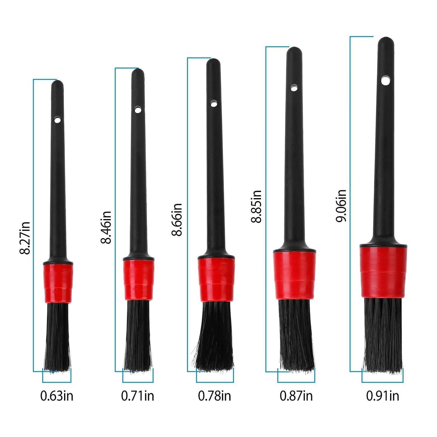 5-Pieces: Car Detailing Brush Set DailySale