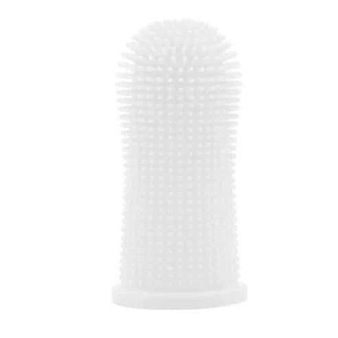 5-Pieces: Super Soft Pet Finger Toothbrush Teeth Cleaning Silicone Tooth Brush DailySale