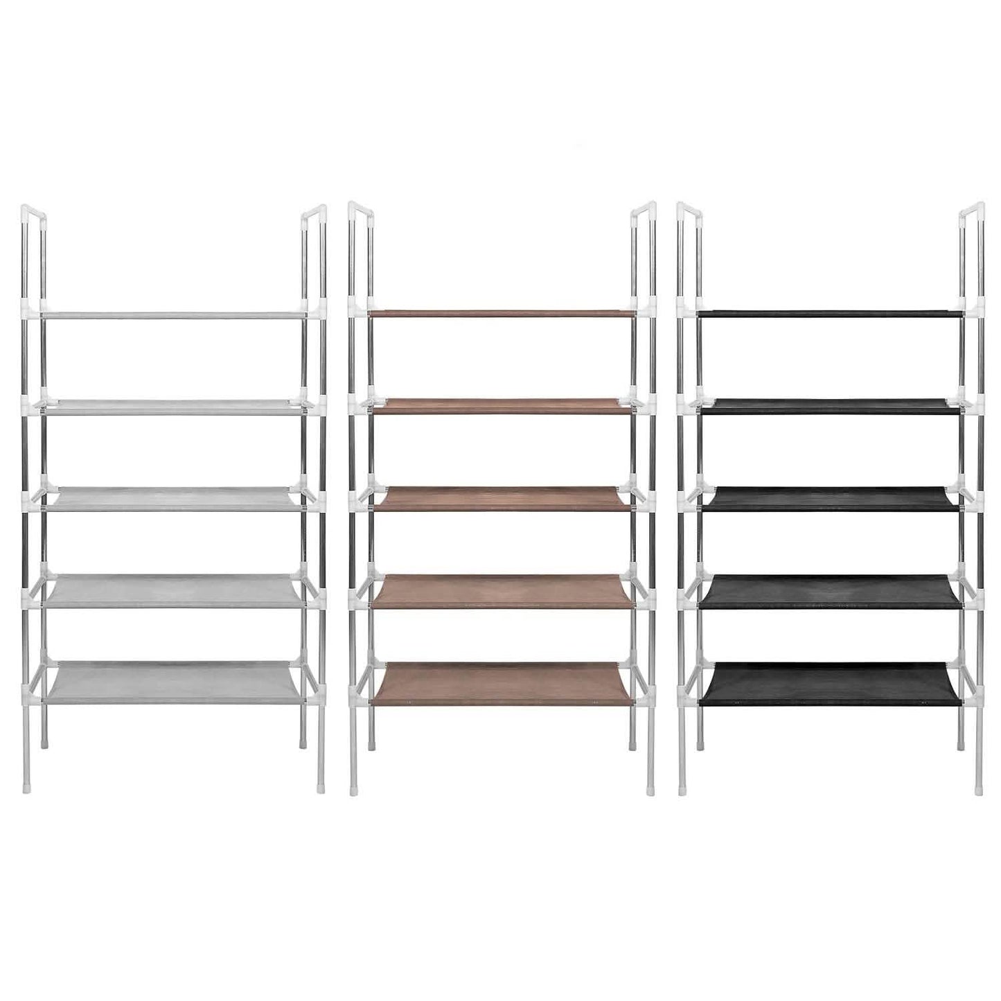 5-Tiers Shoe Rack Shelves 15 Pairs Shoe Oraganizer DailySale