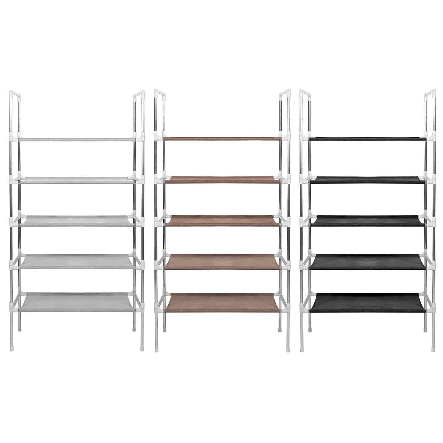 5-Tiers Shoe Rack Shelves 15 Pairs Shoe Oraganizer DailySale