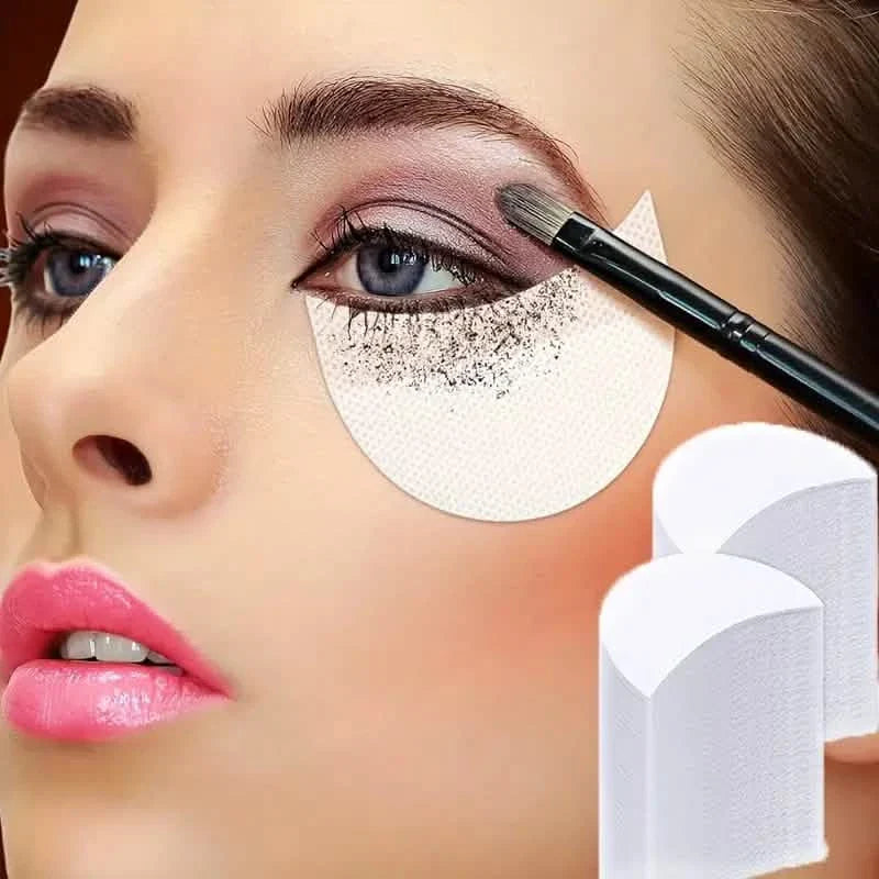 50-Pack: Alcohol-Free Protector Guards for Eyeliner, Mascara, and Lip Makeup Application DailySale