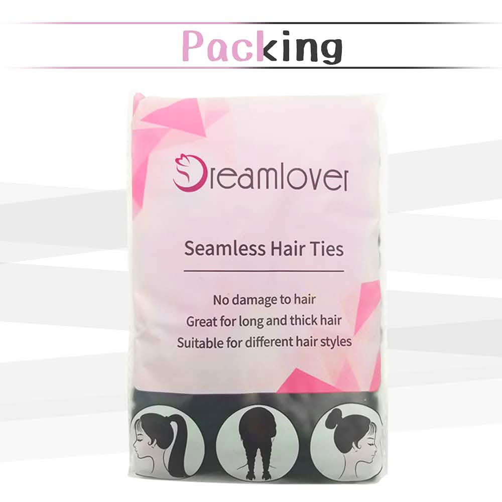 50-Pack: Dreamlover Black Hair Bands DailySale
