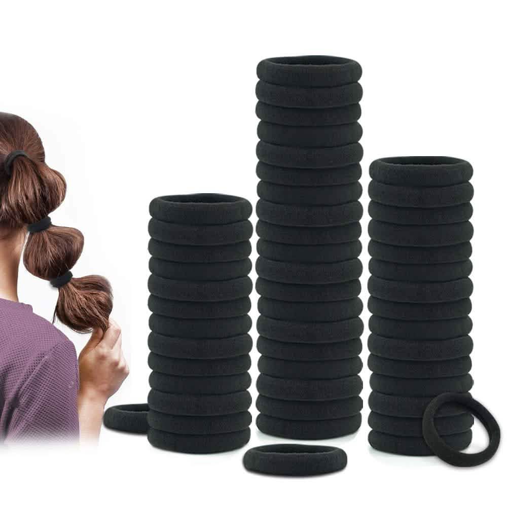 50-Pack: Dreamlover Black Hair Bands DailySale