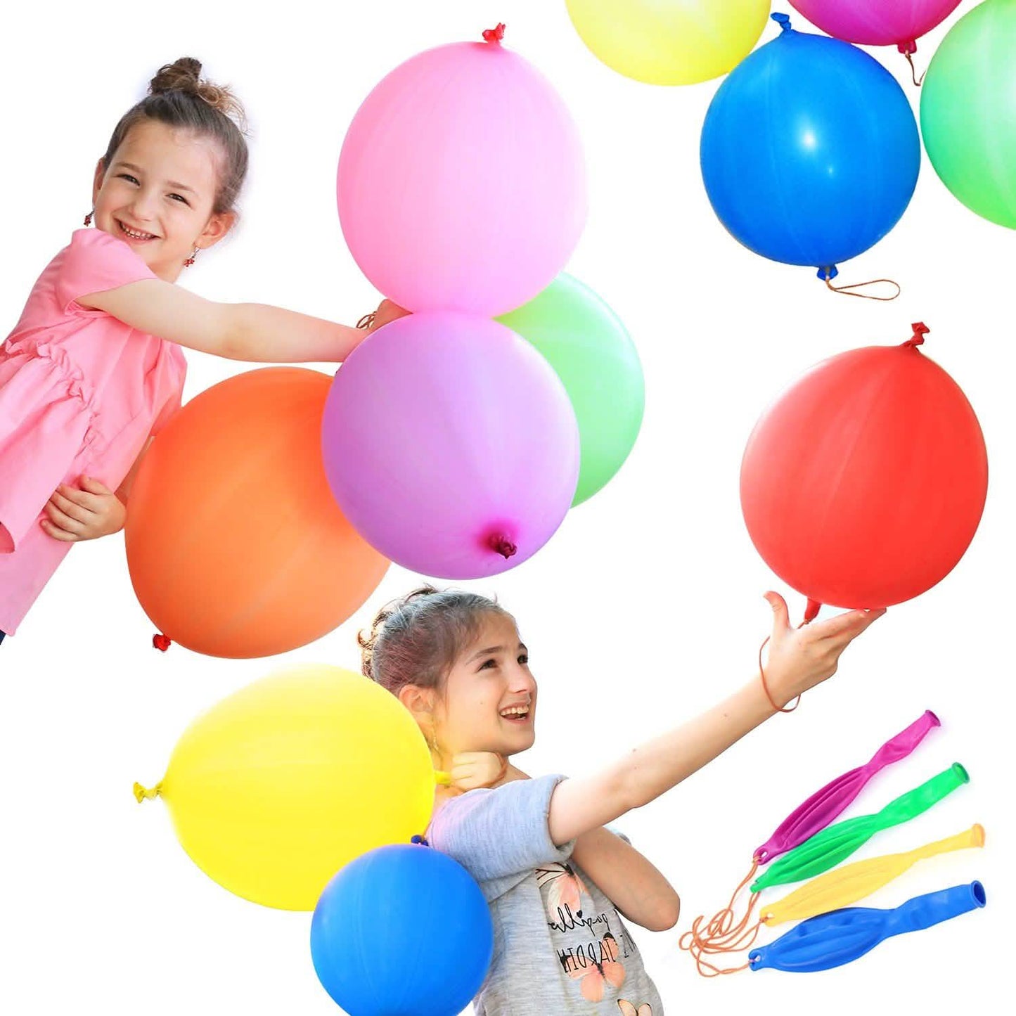 50-Pack: Jumbo Punching Ball Balloons for Parties DailySale