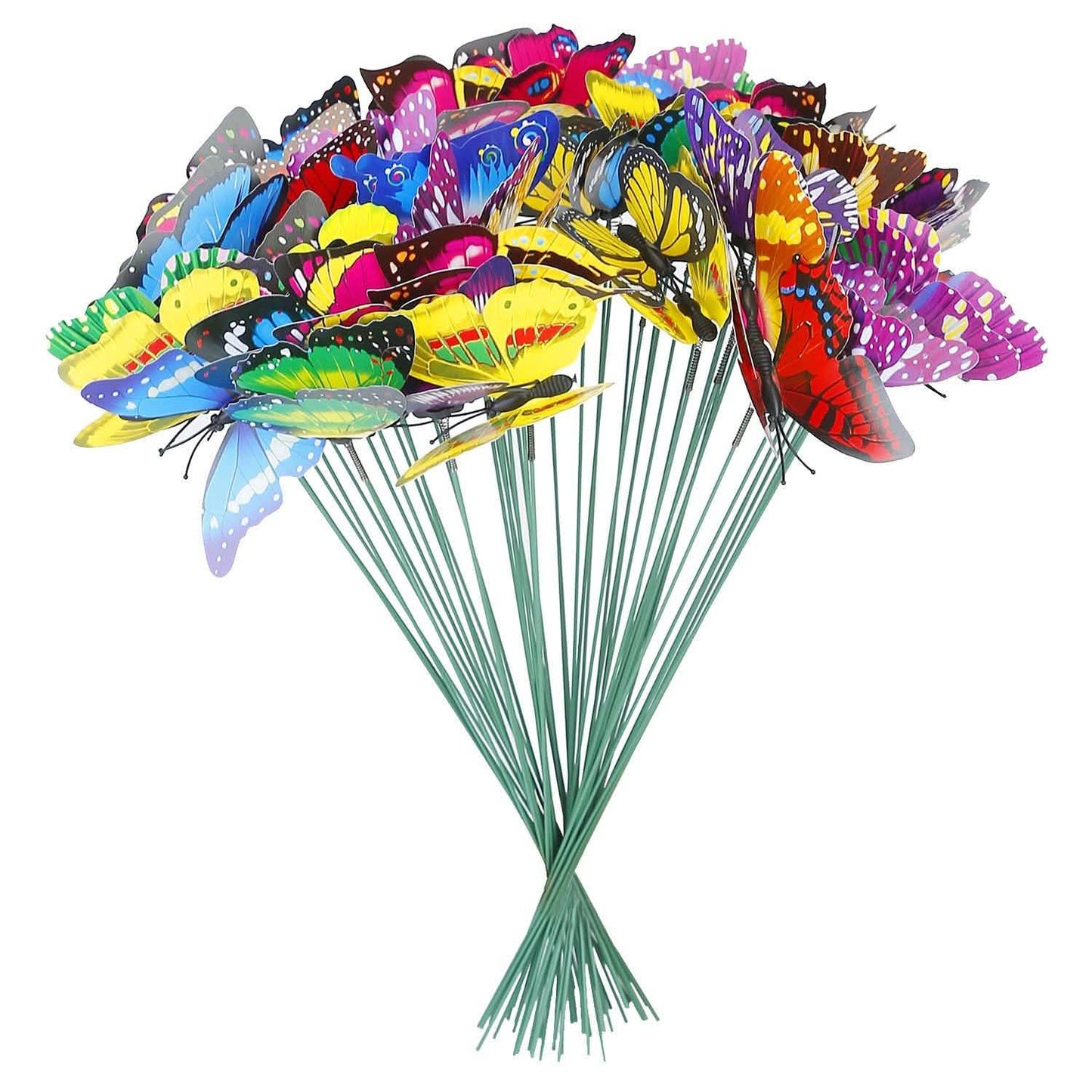 50-Piece: Butterfly Stake Ornament DailySale