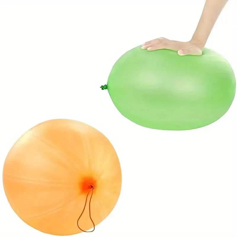 50-Pieces: Vibrant Punch Balloons Set - Heavy-Duty, Rubber-Banded, and Long-Lasting DailySale