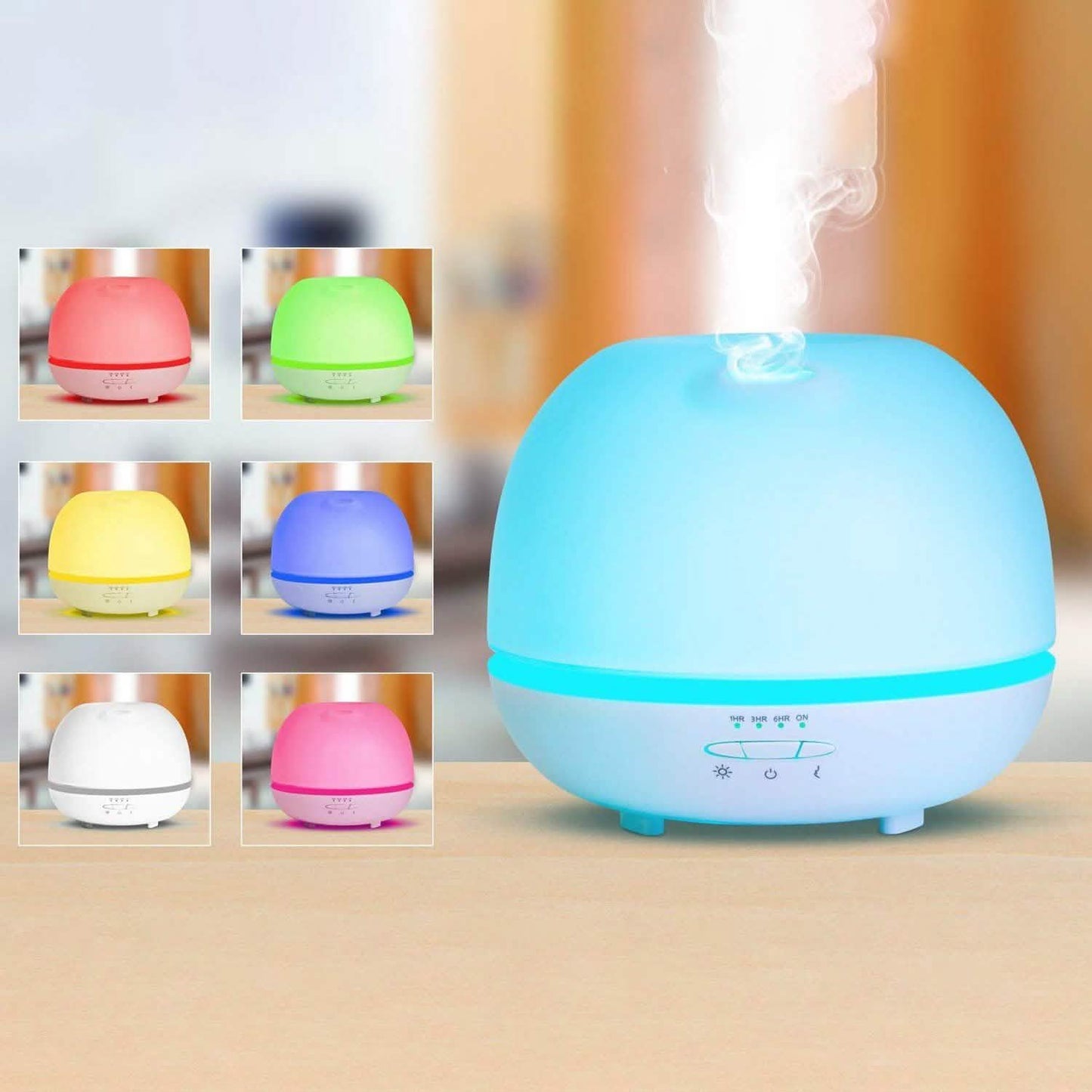 500 ML Cool Mist Aromatherapy Essential Oil Diffuser DailySale